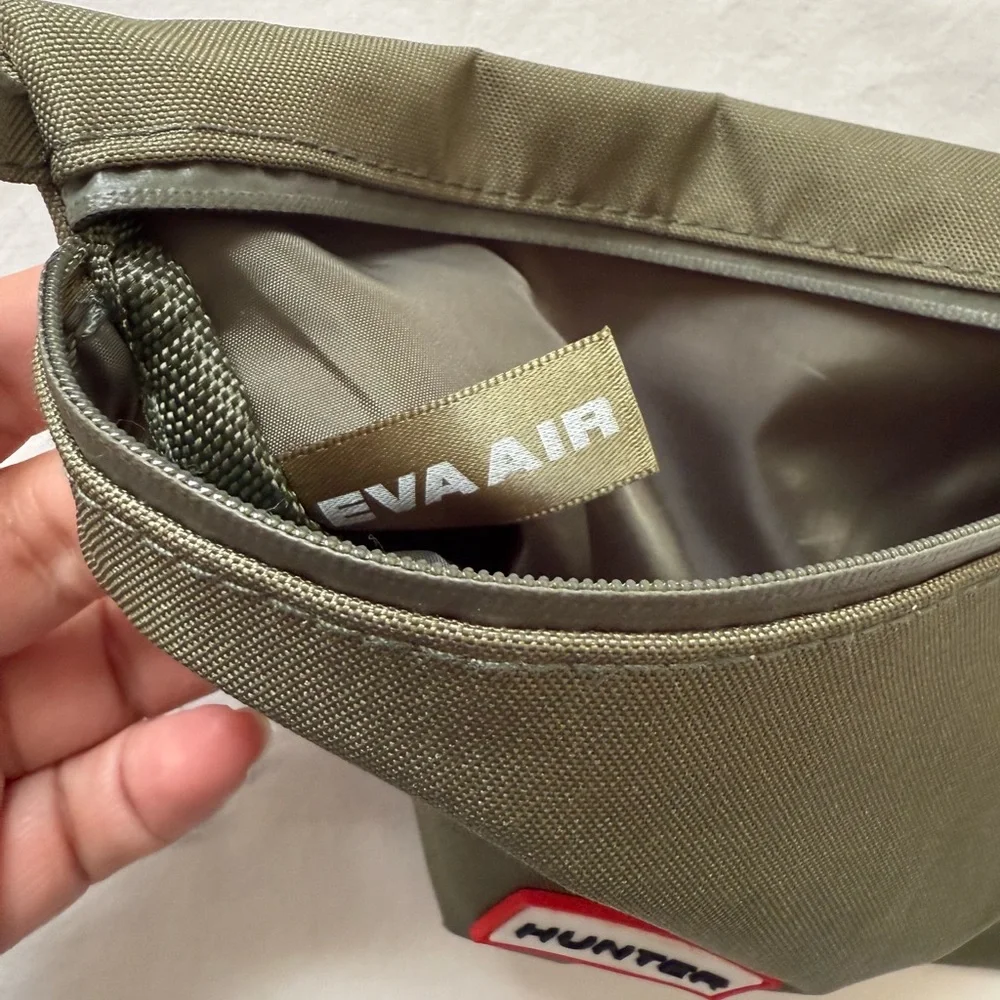 Hunter x Eva Air Olive Green Toiletry Bag Cosmetic Pouch